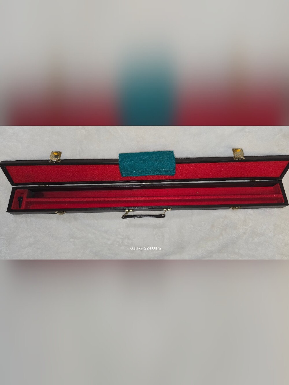Vintage Cuetec Earl Strickland Signature Series Pool Cue & Hard Carrying Case